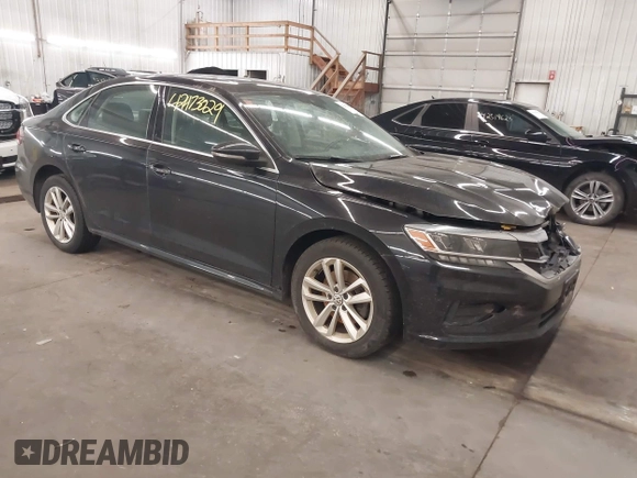 2020 Volkswagen Passat SE with VIN 1VWWA7A3XLC021477, listed as a IAAI auction lot 42473029 with 96,434 mi miles and . Bid and sale history available at DreamBid. Image 1.
