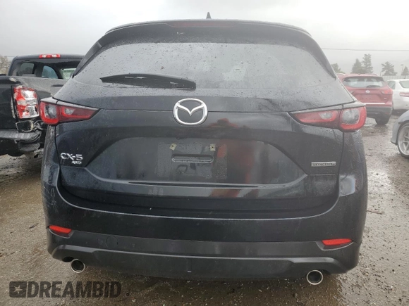 2023 Mazda CX-5 2.5 S Preferred Package with VIN JM3KFBCM0P0285740, listed as a Copart auction lot 44848915 with 21,582 mi miles and Salvage Title. Bid and sale history available at carsss.com. Image 6.