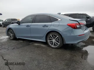 2023 Honda Civic Sedan Touring with VIN 2HGFE1F99PH322358, listed as a Copart auction lot 48635375 with 18,262 mi miles and Salvage Title. Bid and sale history available at carsss.com. Image 2.