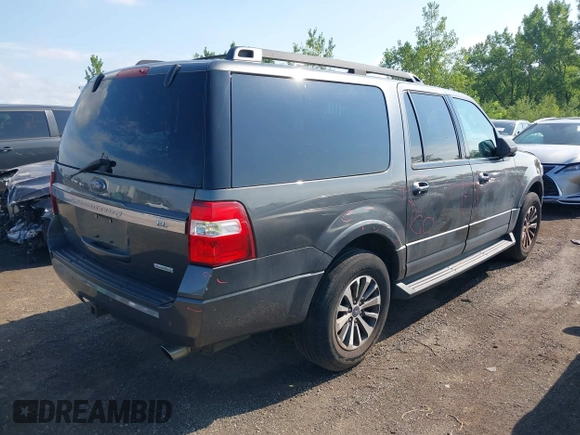 2017 Ford Expedition Max XLT z VIN 1FMJK1JT1HEA16795, wystawiony jako IAAI lot #42647872 z przebiegiem 114 096 mil mil oraz . Historia ofert i sprzedaży dostępna na DreamBid. Obrazek 4.