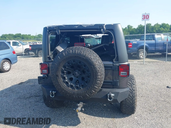 2016 Jeep Wrangler Unlimited Sport with VIN 1C4BJWDG9GL211030, listed as a IAAI auction lot 42459945 with 61,671 mi miles and . Bid and sale history available at DreamBid. Image 16.