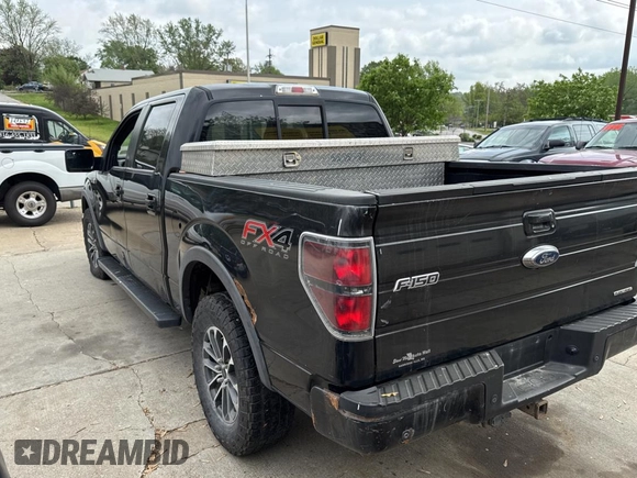 2012 Ford F-150 XL with VIN 1FTFW1EF6CFC28601, listed as a Copart auction lot 55061645 with 216,587 mi miles and Clean Title. Bid and sale history available at carsss.com. Image 3.