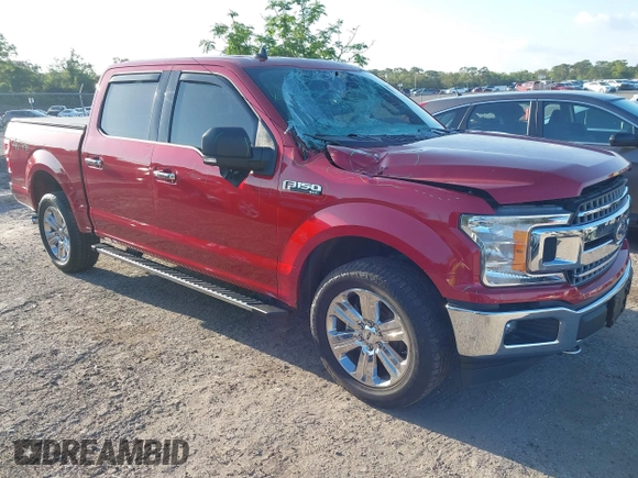 2020 Ford F-150 XL with VIN 1FTEW1E59LKF35450, listed as a IAAI auction lot 42009705 with 63,609 mi miles. Bid and sale history available at carsss.com. Image 1.