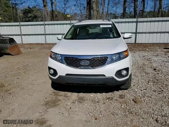 2012 Kia Sorento LX with VIN 5XYKT3A65CG215103, listed as a Copart auction lot 46447675 with 0 mi miles and Salvage Title. Bid and sale history available at carsss.com. Image 14.