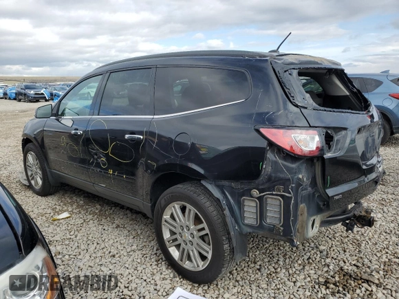 2015 Chevrolet Traverse LT with VIN 1GNKVGKD3FJ198117, listed as a Copart auction lot 52818835 with 126,604 mi miles and Salvage Title. Bid and sale history available at DreamBid. Image 2.