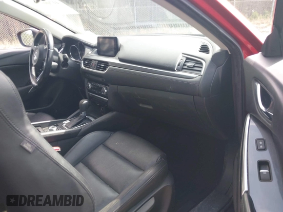 2017 Mazda Mazda6 Touring with VIN JM1GL1V56H1146909, listed as a IAAI auction lot 41709510 with 110,341 mi miles. Bid and sale history available at carsss.com. Image 5.