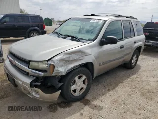 2003 Chevrolet TrailBlazer LS with VIN 1GNDT13S732213782, listed as a Copart auction lot 50616155 with 193,342 mi miles and Salvage Title. Bid and sale history available at DreamBid. Image 1.