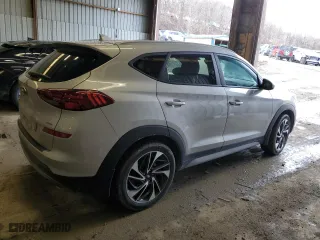 2020 Hyundai Tucson SEL with VIN KM8J3CAL2LU190298, listed as a Copart auction lot 46056655 with 141,744 mi miles and Salvage Title. Bid and sale history available at carsss.com. Image 3.