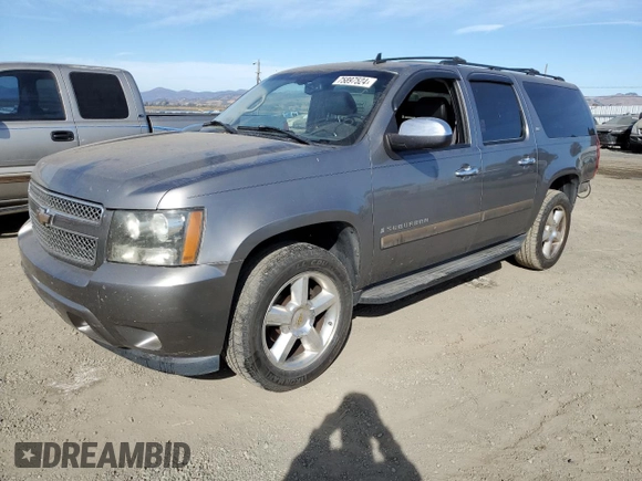 2008 Chevrolet Suburban LT w/3LT with VIN 3GNFK16388G165630, listed as a Copart auction lot 75897524 with 135,573 mi miles and Salvage Title. Bid and sale history available at carsss.com. Image 1.