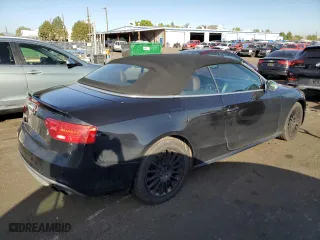 2013 Audi S5 Premium Plus with VIN WAUCGAFH9DN017848, listed as a Copart auction lot 73433534 with 102,378 mi miles and Salvage Title. Bid and sale history available at carsss.com. Image 3.