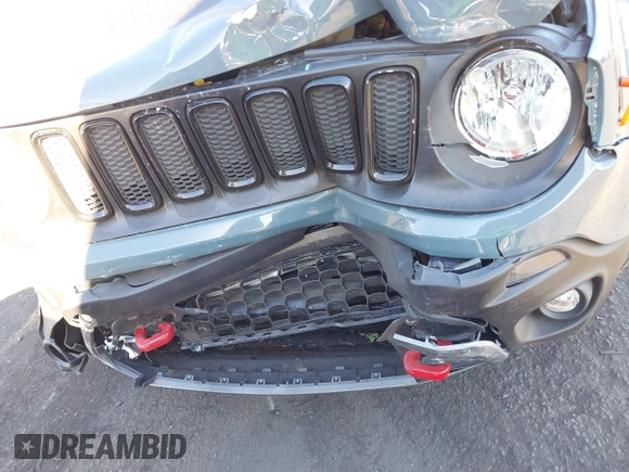 2017 Jeep Renegade Deserthawk with VIN ZACCJBCB1HPG12779, listed as a IAAI auction lot 41294595 with 92,316 mi miles and . Bid and sale history available at DreamBid. Image 6.