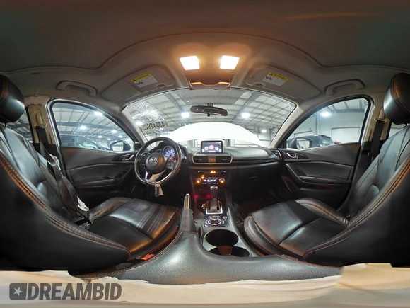 2015 Mazda 3 i Grand Touring with VIN JM1BM1W76F1230944, listed as a Copart auction lot 43342925 with 156,866 mi miles and Salvage Title. Bid and sale history available at DreamBid. Image 14.