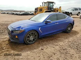 2020 Genesis G70 2.0T with VIN KMTG44LA6LU048650, listed as a Copart auction lot 59025025 with 174,215 mi miles and Salvage title. Bid and sale history available at DreamBid. Image 1.
