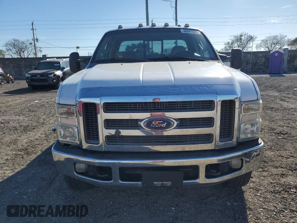 2008 Ford F-350 XL with VIN 1FTWX31R78EA64684, listed as a Copart auction lot 48265585 with Not Provided miles and Salvage Title. Bid and sale history available at DreamBid. Image 5.