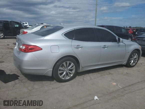 2012 Infiniti M35h Hybrid with VIN JN1EY1AP4CM910671, listed as a Copart auction lot 71308264 with 167,883 mi miles and Salvage Title. Bid and sale history available at carsss.com. Image 3.