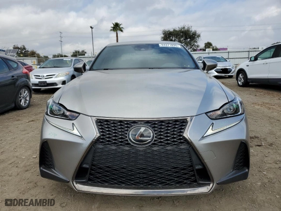 2018 Lexus IS with VIN JTHBA1D2XJ5073760, listed as a Copart auction lot 44371835 with NaN miles and Salvage Title. Bid and sale history available at carsss.com. Image 5.