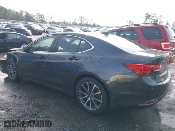 2015 Acura TLX Technology with VIN 19UUB2F58FA010967, listed as a IAAI auction lot 41370203 with 195,000 mi miles and . Bid and sale history available at DreamBid. Image 14.
