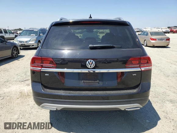 2019 Volkswagen Atlas SE with VIN 1V2WR2CA6KC575087, listed as a Copart auction lot 64336105 with 202,501 mi miles and Clean title. Bid and sale history available at DreamBid. Image 6.