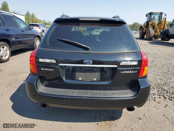 2005 Subaru Legacy Wagon Special Edition with VIN 4S3BP616856304269, listed as a Copart auction lot 70096474 with 223,075 mi miles and Salvage Title. Bid and sale history available at carsss.com. Image 6.