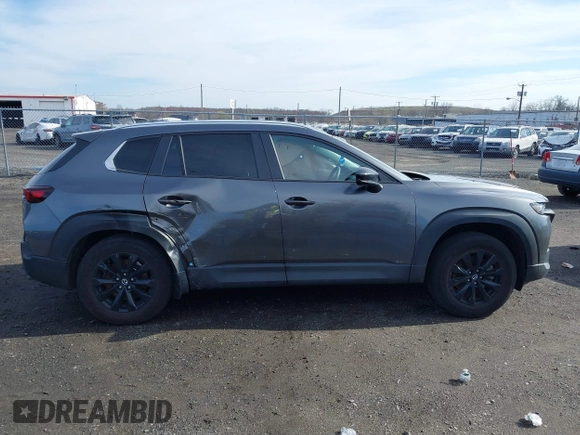 2025 Mazda CX-50 S Premium with VIN 7MMVABDM0SN316760, listed as a IAAI auction lot 41864360 with 6,555 mi miles and . Bid and sale history available at DreamBid. Image 13.