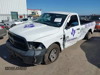 2019 Ram 1500 Classic Tradesman with VIN 3C6JR6DT1KG509991, listed as a IAAI auction lot 41659174 with 186,153 mi miles. Bid and sale history available at carsss.com. Image 17.