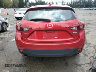 2015 Mazda 3 S Grand Touring with VIN JM1BM1M33F1236684, listed as a Copart auction lot 52164405 with 121,139 mi miles and Salvage Title. Bid and sale history available at DreamBid. Image 6.