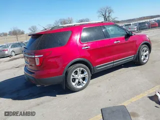 2013 Ford Explorer Limited with VIN 1FM5K8F88DGC92985, listed as a IAAI auction lot 41808449 with 141,315 mi miles. Bid and sale history available at carsss.com. Image 4.