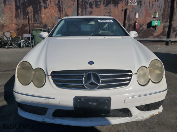 2005 Mercedes-Benz CLK-Class 5.0L with VIN WDBTJ75J95F147182, listed as a Copart auction lot 89086525 with 194,343 mi miles and Clean Title. Bid and sale history available at carsss.com. Image 5.