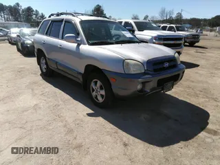 2005 Hyundai Santa Fe GLS with VIN KM8SC73E25U884390, listed as a IAAI auction lot 41824089 with 127,570 mi miles. Bid and sale history available at carsss.com. Image 1.