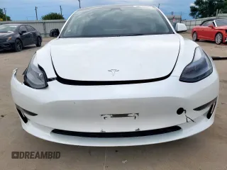 2023 Tesla Model 3 with VIN 5YJ3E1EA3PF562251, listed as a Copart auction lot 58293355 with 16,283 mi miles and Salvage title. Bid and sale history available at DreamBid. Image 5.