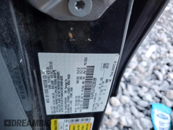 2015 Ford Fusion SE Hybrid с VIN 3FA6P0LU7FR228189, выставлен на аукционе Copart как лот 79744174 с пробегом Не указан миль и Списание • Salvage title. История ставок и продаж доступна на DreamBid. Изображение 13.