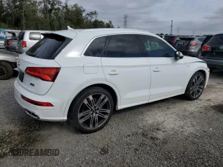 2018 Audi SQ5 Prestige with VIN WA1C4AFY9J2087353, listed as a Copart auction lot 87603615 with 72,695 mi miles and Salvage Title. Bid and sale history available at DreamBid. Image 3.