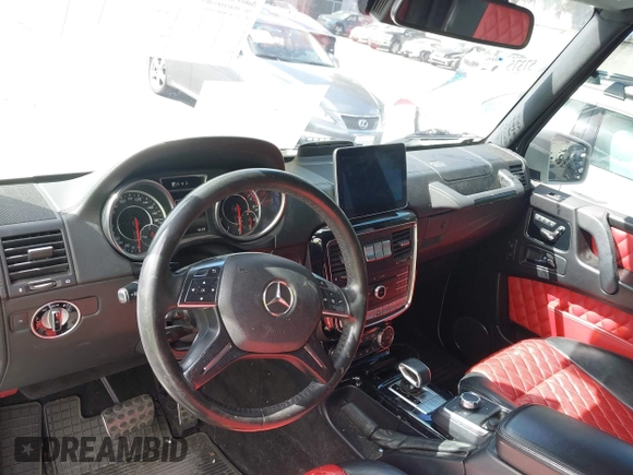 2017 Mercedes-Benz G-Class AMG G 63 with VIN WDCYC7DF1HX266156, listed as a IAAI auction lot 41943971 with 66,869 mi miles. Bid and sale history available at carsss.com. Image 20.