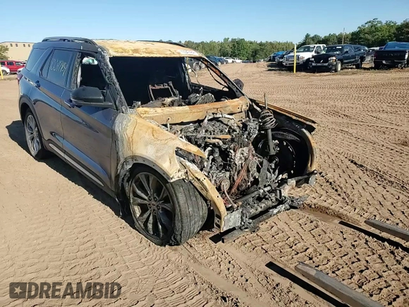 2020 Ford Explorer Limited z VIN 1FMSK8FH7LGB65355, wystawiony jako Copart lot #73347484 z przebiegiem Nie podano mil oraz Nie do naprawy • Non repairable. Historia ofert i sprzedaży dostępna na DreamBid. Obrazek 11.