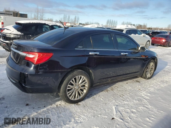 2012 Chrysler 200 Limited with VIN 1C3CCBCG9CN234500, listed as a Copart auction lot 45309775 with 271,549 mi miles and Clean Title. Bid and sale history available at DreamBid. Image 3.