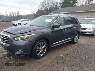 2014 Infiniti QX60 с VIN 5N1AL0MM7EC513708, выставлен на аукционе IAAI как лот 41431691 с пробегом 109 528 миль миль и . История ставок и продаж доступна на DreamBid. Изображение 2.