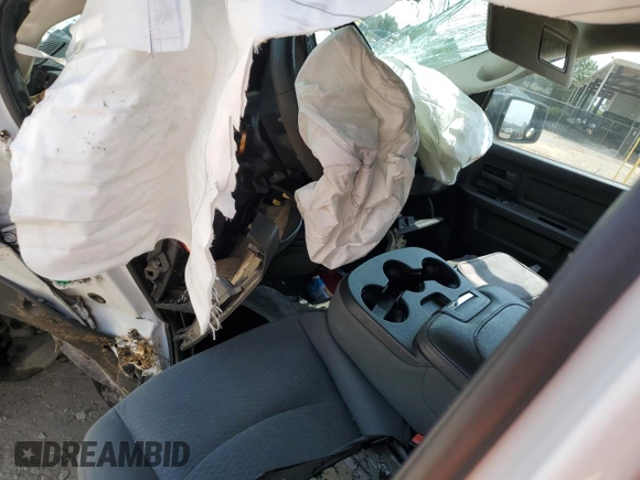 2014 Ram 1500 Tradesman with VIN 1C6RR6FG2ES337986, listed as a Copart auction lot 60424685 with Not provided miles and Salvage title. Bid and sale history available at DreamBid. Image 8.