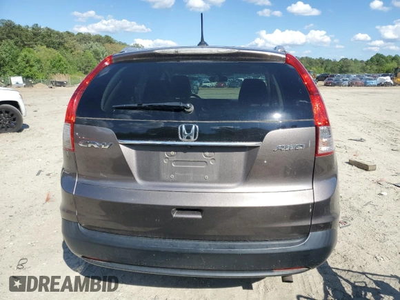 2012 Honda CR-V EX-L with VIN 5J6RM4H71CL051296, listed as a Copart auction lot 56155005 with 291,057 mi miles and Clean Title. Bid and sale history available at DreamBid. Image 6.