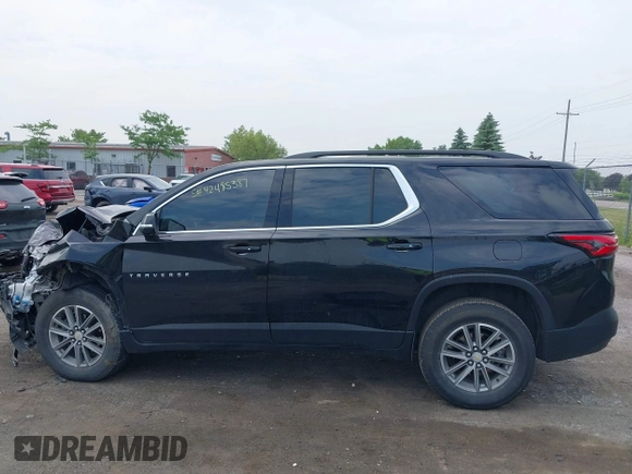 2023 Chevrolet Traverse LT Cloth with VIN 1GNERGKW6PJ220745, listed as a IAAI auction lot 42485387 with 24,715 mi miles and . Bid and sale history available at DreamBid. Image 14.