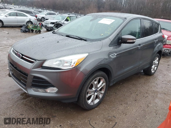 2013 Ford Escape SEL with VIN 1FMCU9H96DUD50249, listed as a IAAI auction lot 41210088 with 208,582 mi miles and . Bid and sale history available at DreamBid. Image 2.