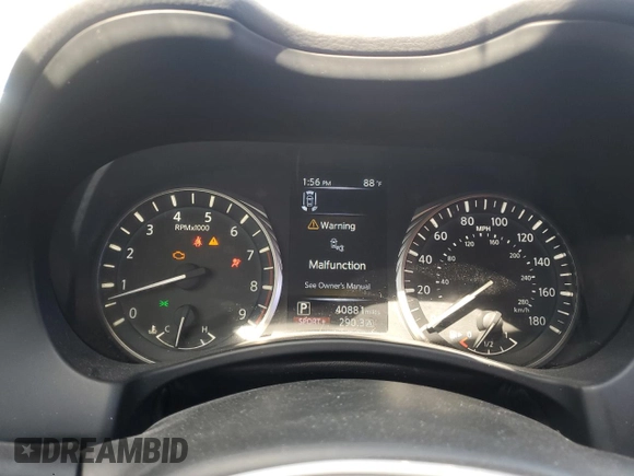 2020 Infiniti Q60 Red Sport 400 with VIN JN1FV7EL0LM460427, listed as a Copart auction lot 73353544 with 40,881 mi miles and Salvage title. Bid and sale history available at DreamBid. Image 9.