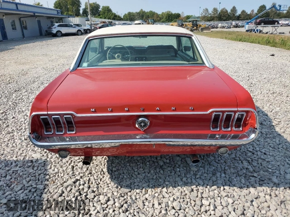 1967 Ford Mustang с VIN 7T01C196570, выставлен на аукционе Copart как лот 70523714 с пробегом 86 101 миль миль и Чистый • Clean title. История ставок и продаж доступна на DreamBid. Изображение 6.
