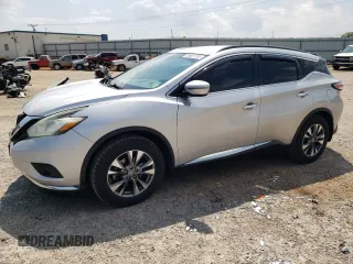 2015 Nissan Murano S with VIN 5N1AZ2MH5FN290703, listed as a Copart auction lot 59681195 with 155,335 mi miles and Salvage title. Bid and sale history available at DreamBid. Image 1.