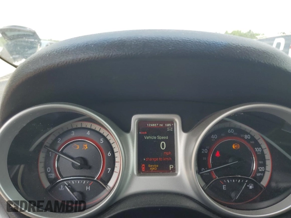 2017 Dodge Journey SXT with VIN 3C4PDDBG9HT639285, listed as a Copart auction lot 58600005 with 124,887 mi miles and Salvage title. Bid and sale history available at DreamBid. Image 9.