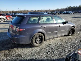 2007 Mazda 6 S Sport VE with VIN 1YVHP82D175M02775, listed as a Copart auction lot 47065925 with 203,500 mi miles and Clean Title. Bid and sale history available at carsss.com. Image 3.