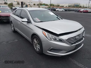 2016 Hyundai Sonata SE with VIN 5NPE24AF4GH342140, listed as a IAAI auction lot 42170732 with 152,674 mi miles and . Bid and sale history available at DreamBid. Image 1.