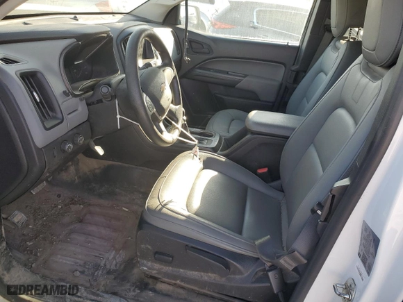 2022 Chevrolet Colorado 4WD Work Truck with VIN 1GCHTBEA1N1187404, listed as a Copart auction lot 75876454 with 50,313 mi miles and Salvage Title. Bid and sale history available at carsss.com. Image 7.