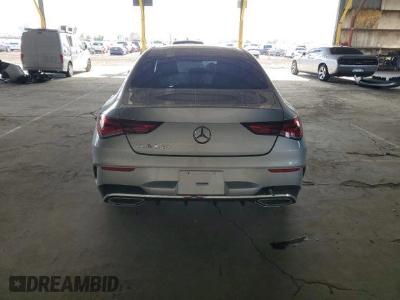 2023 Mercedes-Benz CLA 250 with VIN W1K5J4GB6PN333453, listed as a Copart auction lot 63425583 with 5,457 mi miles and . Bid and sale history available at DreamBid. Image 6.