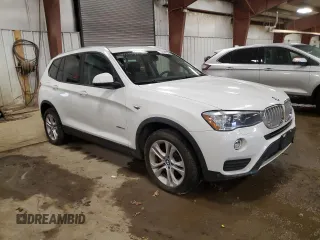 2017 BMW X3 xDrive35i with VIN 5UXWX7C52H0S19204, listed as a Copart auction lot 51147395 with 126,419 mi miles and Clean Title. Bid and sale history available at DreamBid. Image 4.