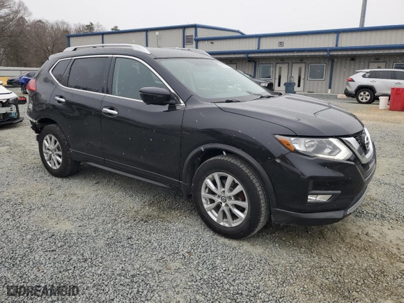 2017 Nissan Rogue S with VIN KNMAT2MV3HP514148, listed as a Copart auction lot 46160495 with NaN miles and Salvage Title. Bid and sale history available at carsss.com. Image 4.